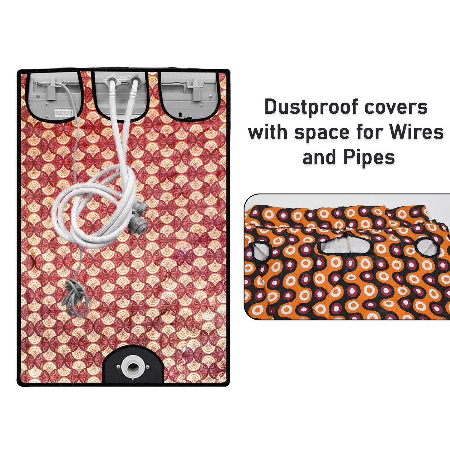 6299 Waterproof Protective Waterproof and Dustproof (Top Load) Washing Machine Cover for Fully Automatic (size : 80x60x60 Cm) DeoDap 6299 Waterproof Protective Waterproof and Dustproof (Top Load) Washing Machine Cover for Fully Automatic (size : 80x60x60 Cm) DeoDap